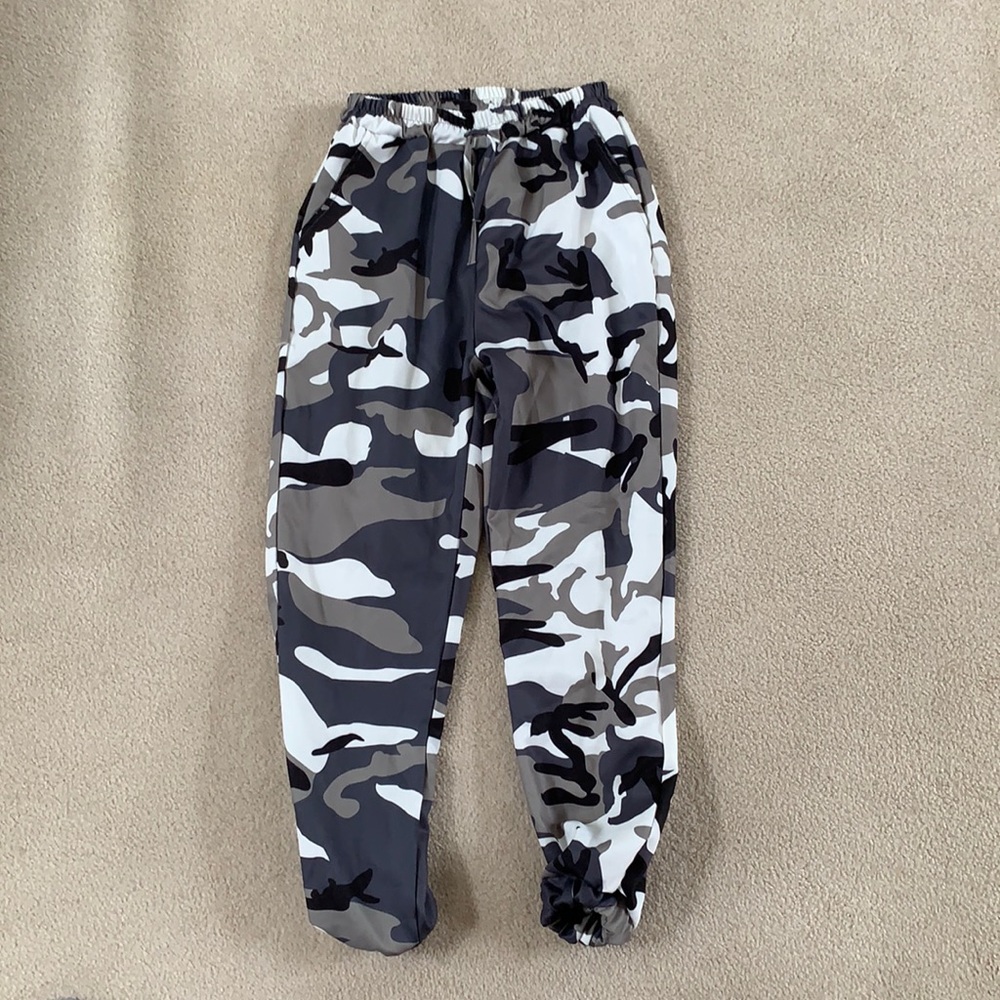 Camo Silk Joggers
